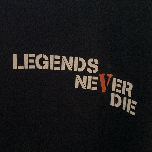 Juice Wrld x Vlone 999 T-Shirt Black MEDIUM - Picture 3 of 5